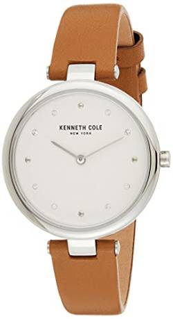 Kenneth Cole New York Damen-Armbanduhr Analog Quarz Leder KC50513001 von Kenneth Cole New York