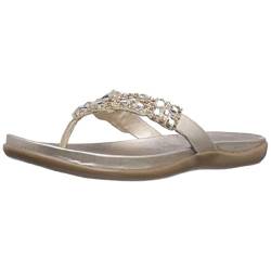 Kenneth Cole REACTION Damen Glam-athon Zehensandalen, Champagner, 39.5 EU von Kenneth Cole REACTION