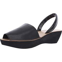 Kenneth Cole REACTION Damen feinem Glas Slingback Plateau Sandalen, schwarz, 38 EU von Kenneth Cole REACTION