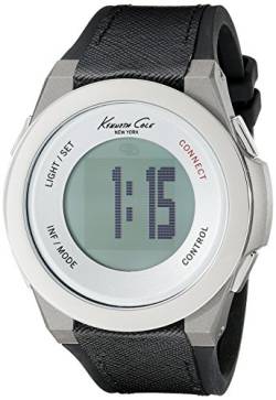 Kenneth Cole Unisex Erwachsene Digital Uhr mit Stoff Armband 10023867 von Kenneth Cole