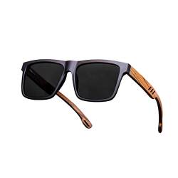 Kenon Personalisierte Trauzeugen-Sonnenbrille, benutzerdefinierte Holz-Sonnenbrille für Männer, gravierte Hochzeits-Sonnenbrille Groomsman-Geschenk-Set Best Man Proposal von Kenon