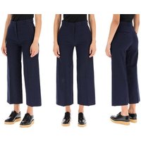 KENZO Bootcuthose KENZO Womens Iconic Rare Luxury Cotton Flared Cropped Trousers Pants H von Kenzo