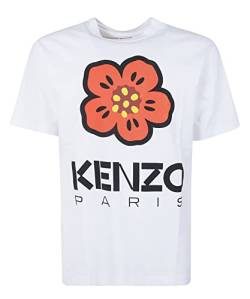 Kenzo Herren T-Shirt boke Flower White L von Kenzo