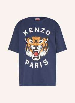 Kenzo Oversized-Shirt Tiger blau von Kenzo