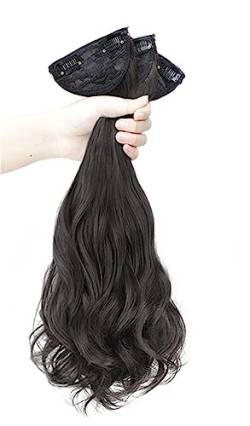 Damen-Perücke, natürliches, unberührtes Haar, langes, gewelltes, lockiges Haar, Ersatz-Haarvolumen Modedekoration (Color : 3, Size : 1) von KiHene