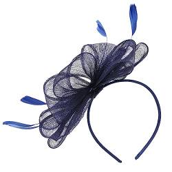 Kichvoe Braut-tiara Tea-party-hüte Für Damen Damenhüte Halloween-stirnband Haarspange Teepartyhut Fascinator-stirnband Derby-stirnband Fascinator Braut Damenhut Gittergewebe Gaze Fräulein von Kichvoe