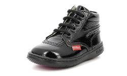 KICKERS Jungen Mädchen KICKBILLISTA Stiefelette, Noir Vernis, 27 EU von Kickers