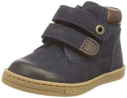 Kickers 571983-10-10, Unisex Baby Lauflernschuhe, Blau (Marine Perm 10), 19 EU von Kickers