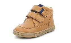 Kickers Baby-Jungen Tractok Sneaker, Camel, 18 EU von Kickers