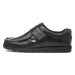 Kickers Herren Fragma Moc Toe Einzelriemen Lederschuhe, Schwarz, 44 EU von Kickers