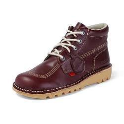 Kickers Herren Kick Hi Klassische Stiefel, Rot Dark Red von Kickers