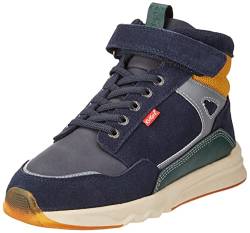 Kickers Herren Kikafar Sneaker, Marineblau, Grün, Gelb, 36 EU von Kickers