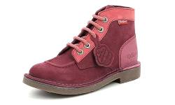 Kickers Kick Kragen Stiefelette, Rosa dreifarbig, 36 EU von Kickers