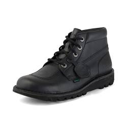 Kickers Unisex Kick Hi Vegan Synt Au Blk Stiefelette, Schwarz, 37 EU von Kickers