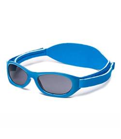 Kiddus Sonnenbrille für Neugeborene, Babys 0-2 Jahre. UV400 CAT3. EU-zertifiziert. Leicht & bequem. Einfarbiges modell von Kiddus