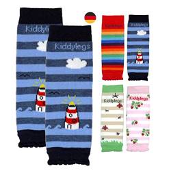 Kiddylegs® Babystulpen Premium Mini Beinwärmer für Neugeborene (Leuchtturm) von Kiddylegs