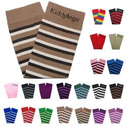 Kiddylegs® Premium Baby- und Kinderstulpen Beinwärmer (Streifenhörnchen (Extra weit)) von Kiddylegs