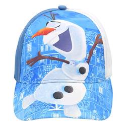 HOVUK® Sommer Baseball Cap Hut Mädchen Zubehör 3+Y mit Farbe mit beliebten TV Disney Charakteren, Frozen (Olaf), Small von Kids Licensing