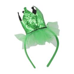 Irischer Hut-Stirnband, festliches Haar-Accessoire für Glücksfeiern, für Frauen und Mädchen, Haarreifen von KieTeiiK