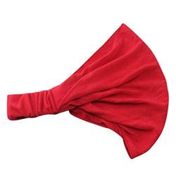 Fahrrad Brillen Herren Mit Band Es ist bequem für leichten Bandana Headbands Women Men Japanese Headband Sommer Spiele (Red, One Size) von Kielsjajd