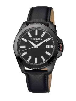 Kienzle Herren-Armbanduhr XL Analog Leder K3061043011 von Kienzle