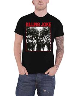 Killing Joke Herren T-Shirt Schwarz Schwarz Gr. M, Schwarz von Killing Joke
