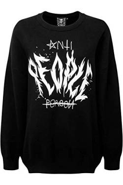 Killstar Strickpullover - Anti People XL von Killstar