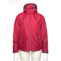 Große Größen: Regenjacke wasserabweisend Kapuze windddicht, pink, Gr.40-58 von Killtec