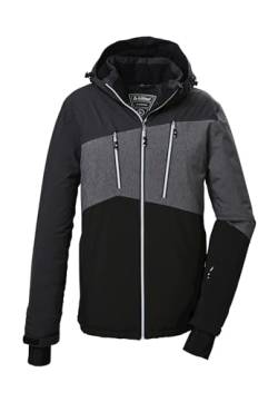 Killtec Herren Skijacke Funktionsjacke mit Kapuze und Schneefang KSW 306 MN SKI JCKT wasserdicht, winddicht, atmungsaktiv 00238-dunkelanthra XL von Killtec