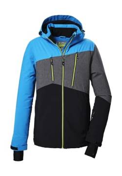 Killtec Herren Skijacke Funktionsjacke mit Kapuze und Schneefang KSW 306 MN SKI JCKT wasserdicht, winddicht, atmungsaktiv 00808-himmelblau M von Killtec