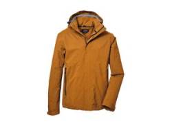 Outdoorjacke KILLTEC "KOS 53 MN JCKT" Gr. M, gelb (curry) Herren Jacken Outdoorjacken von Killtec