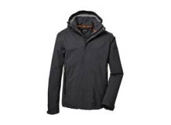 Outdoorjacke KILLTEC "KOS 53 MN JCKT" Gr. XL, grau (anthra) Herren Jacken Outdoorjacken von Killtec