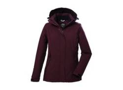 Outdoorjacke KILLTEC "KOW 37 WMN JCKT" Gr. 36, lila (pflaume) Damen Jacken Outdoorjacken von Killtec