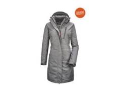 Parka KILLTEC "Alisi" Gr. 38, grau (anthrazit) Damen Jacken Parkas von Killtec