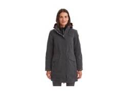 Parka KILLTEC "Grindavik WMN CT B" Gr. 38, grau (anthrazit) Damen Jacken Parkas von Killtec