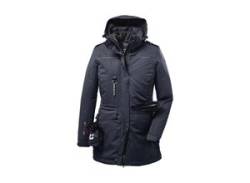 Parka KILLTEC "Ostfold WMN PRK B" Gr. 42, blau (navy) Damen Jacken Parkas von Killtec