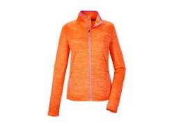 Strickjacke KILLTEC "KOS 17 WMN FLX JCKT" Gr. 38, orange Damen Strickjacken von Killtec