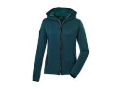 Strickjacke KILLTEC "KOW 27 WMN FLX JCKT" Gr. 40, grün (jade) Damen Strickjacken von Killtec