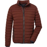 killtec® Steppjacke, Stehkragen, Reißverschlusstaschen, für Herren, braun, M von Killtec