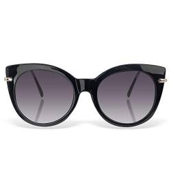 Damen-Sonnenbrille mit schwarzem Farbverlauf., Schwarz von Kilter