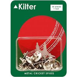 Kilter Ersatz-Metall-Cricket-Spikes mit Schraubenschlüssel. von Kilter