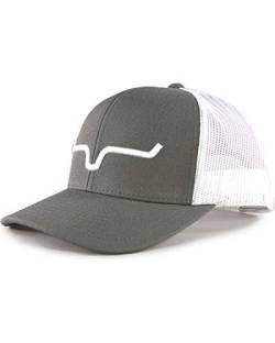 Kimes Ranch Herren Weekly Trucker Hat Verschluss, Anthrazit/Weiß, Einheitsgröße von Kimes Ranch