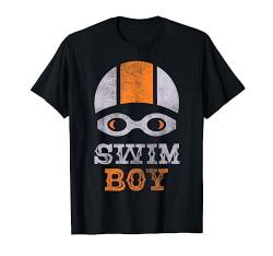 Schwimm Sohn Schwimmer Schwimmen Junge T-Shirt von Kinder Schwimmsport