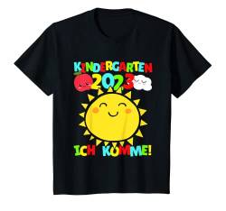 Kinder Kindergarten ich komme Kindergartenkind 2023 Sonne Deko Kita T-Shirt von Kindergarten 2023 Geschenkideen für Kita Kinder