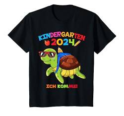 Kinder Kinder 2024 Kindergarten Ich Komm Schildkröte Mädchen Junge T-Shirt von Kindergarten 2024 Mädchen Jungen Kita Kinder 2024