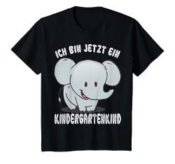 Kinder Kindergartenkind Elefant Tier Kindergarten Start Kita 2023 T-Shirt von Kindergarten Anfang Kita Start Mädchen Junge Tiere