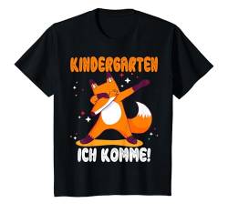 Kinder Kita Fuchs Kindergarten Anfang 2024 Kindergartenkind 2024 T-Shirt von Kindergarten Anfang Kita Start Mädchen Junge Tiere