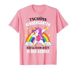 Schulanfang Abschied Kindergarten Ich Glitzer In Der Schule T-Shirt von Kindergarten Einschulung & Vorschule Designs
