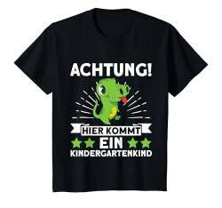 Kinder Kindergartenkind 2023 Dino Kindergarten Junge Mädchen T-Shirt von Kindergarten Kita Start Geschenk Kindergartenstart