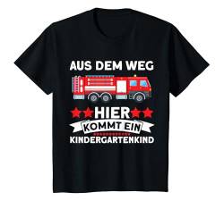 Kinder Kindergartenkind 2023 Feuerwehr Kindergarten Junge T-Shirt von Kindergarten Kita Start Geschenk Kindergartenstart